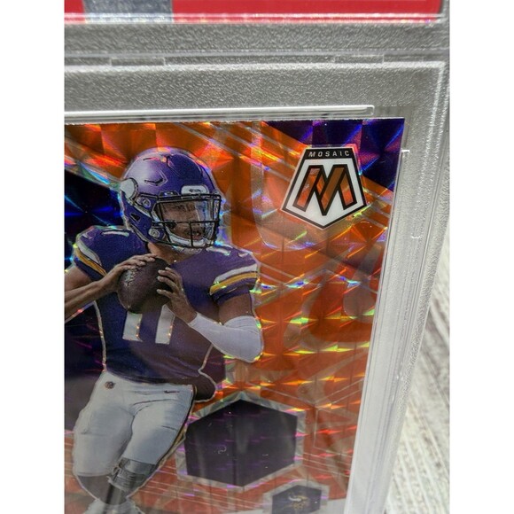 2021 MOSAIC KELLEN MOND REACTIVE ORANGE #321 PSA Gem Mint 10 Rc Vikings A&M - Picture 3 of 10